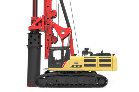 SR235 W10 دکل چرخشی شمع بندی صنعت سنگین SR235 W10 Sany Rig Machine 257 KW