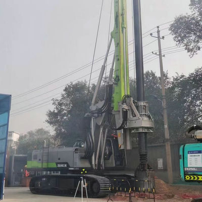 دکل حفاری دوار 70 متری ISO9001 ZR240C 3K Hydraulic Piling Rig