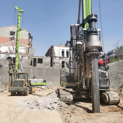 دستگاه ساخت و ساز ZOOMLINE ZR160L 1500mm Dia 154kw Hydraulic Rotary Drilling