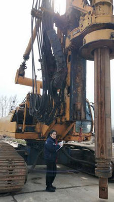 ماشین شمع زنی هیدرولیک Bauer BG 18 H 50m Piling Rig Machine