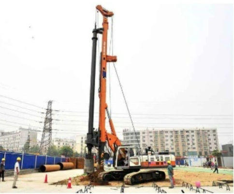 Zoomlion Hydraulic Deep Drill Rig Zr185c-3 100m Depth