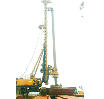 تجهیزات حفاری گمانه دستگاه شمع بندی هیدرولیک Xr550d عمق 132 متر